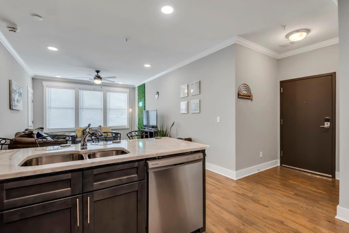 Modern Nations Condo - Walkable - 5 Mi Downtown Nashville Ngoại thất bức ảnh