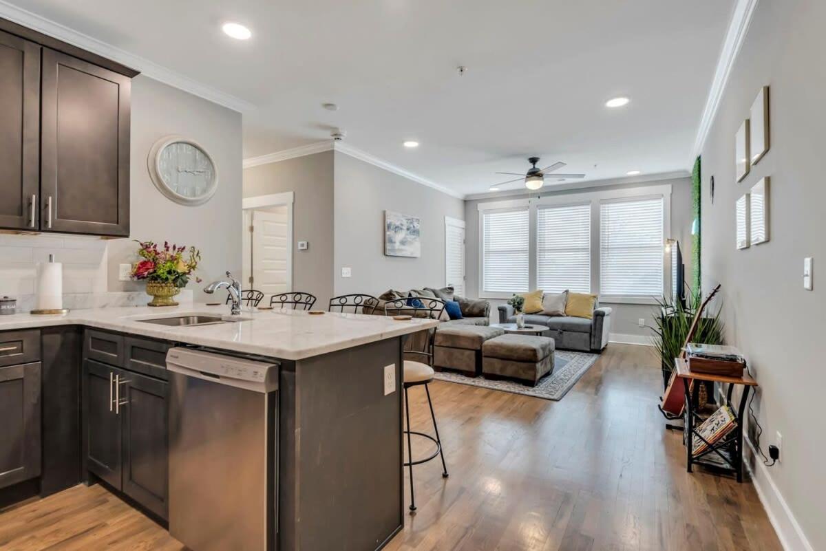 Modern Nations Condo - Walkable - 5 Mi Downtown Nashville Ngoại thất bức ảnh